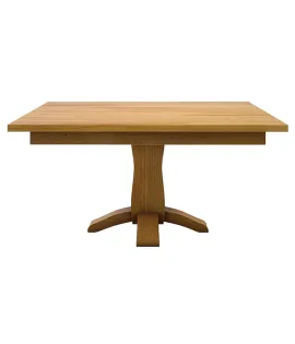 Beveled Shaker Single Pedestal Dining Table