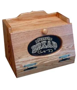 Bread Box with Plexiglass Front
