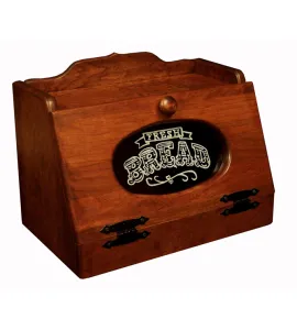 Bread Box with Plexiglass Front