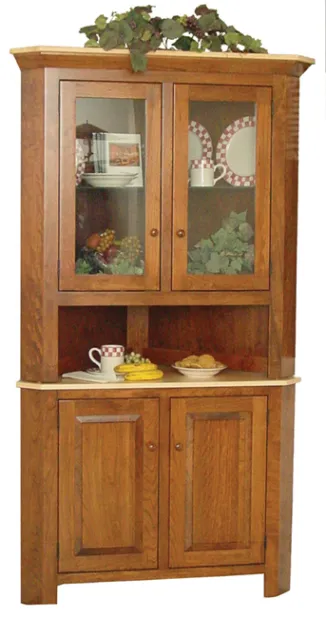 Brookline Corner Hutch