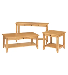 Bungalow Occasional Table Set - QUICK SHIP