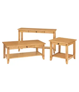 Bungalow Occasional Table Set - QUICK SHIP