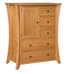 Caledonia 1 Door 5 Drawer Chest