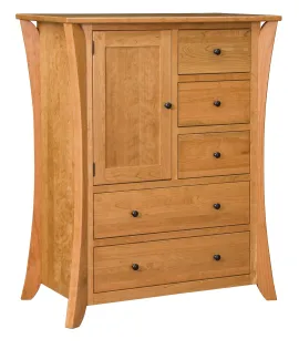 Caledonia 1 Door 5 Drawer Chest