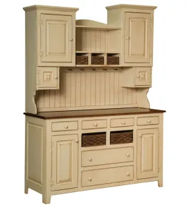 Sadie's Hutch with Baskets