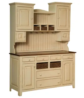 Sadie's Hutch with Baskets