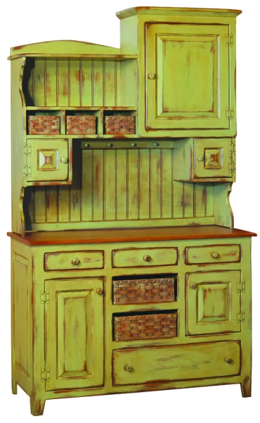 Lizzie's Hutch with Baskets