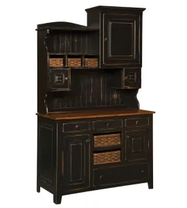 Lizzie's Hutch with Baskets