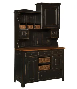 Lizzie's Hutch with Baskets