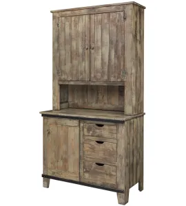 Gold Mine Eagle River Hutch with 2 Adjustable Shelves