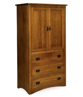 CF Hudson 3 Drawer 2 Door Armoire