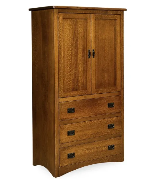 CF Hudson 3 Drawer 2 Door Armoire