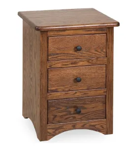 CF Hudson 3 Drawer Nightstand