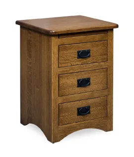 CF Hudson 3 Drawer Nightstand