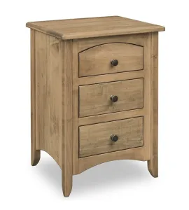 CF Macy 3 Drawer Nightstand