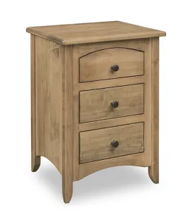 CF Macy 3 Drawer Nightstand