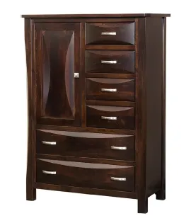 CF Preston 6 Drawer 1 Door Gentleman's Chest