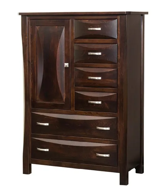 CF Preston 6 Drawer 1 Door Gentleman's Chest