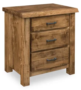 Timberline 3 Drawer Nightstand