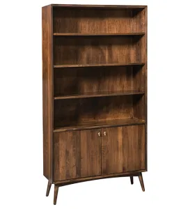 Century 72" Bookcase with Doors