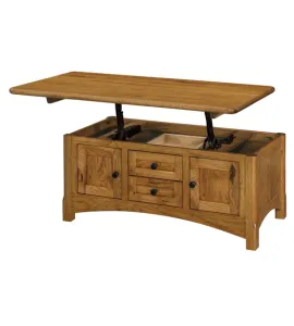 Vienna Cabinet Lift Top Coffee Table