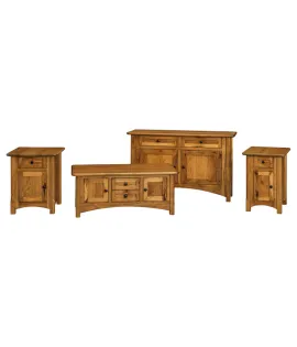 Vienna Cabinet Occasional Table Set