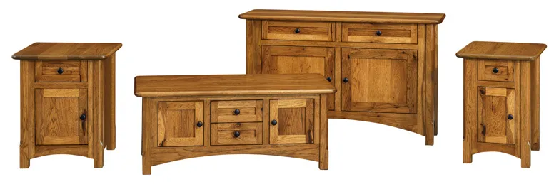 Vienna Cabinet Occasional Table Set