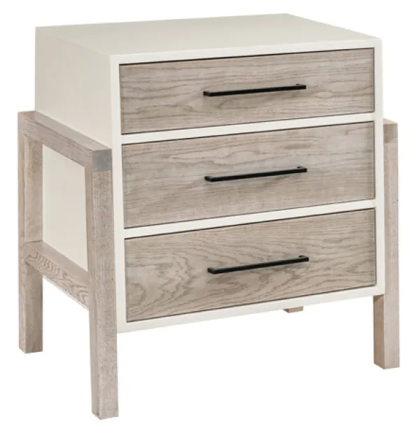 Lavale 3 Drawer Nightstand