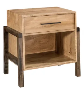 Lavale 1 Drawer Nightstand - Open Bottom