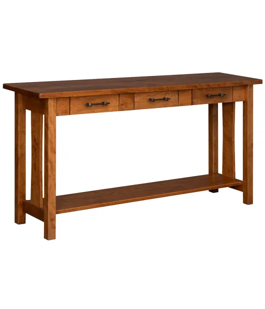 Signature 3 Drawer Sofa Table