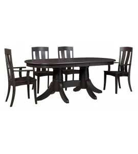 Classic Shaker Double Pedestal Dining Table