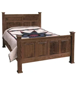 Country Panel Bed