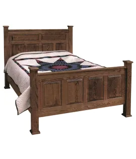 Country Panel Bed