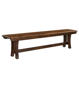 Curved Mission Bench