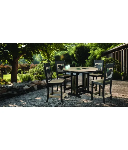 48" Artscapes Round Poly Dining Table