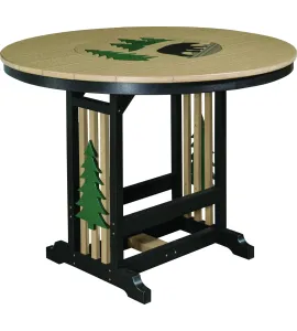 48" Artscapes Round Poly Dining Table