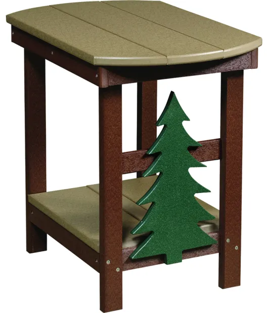 Artscapes Poly End with Pine Design
