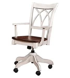 Double X Back Desk Chair