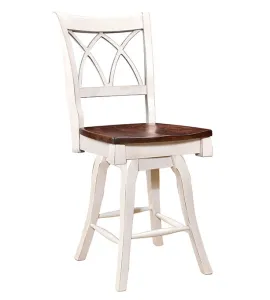 Double X Back Bar Stool