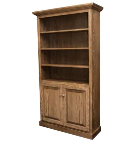 Traditional Bookcase with Doors