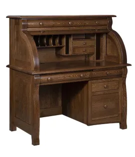 48&quot; W Castlebury Rolltop Desk