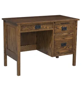42" Post Mission Flat Top Desk - QUICK SHIP