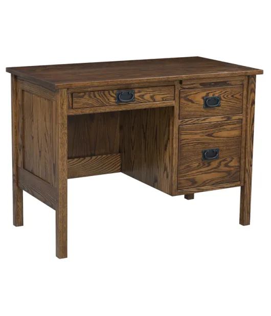 42" Post Mission Flat Top Desk - QUICK SHIP