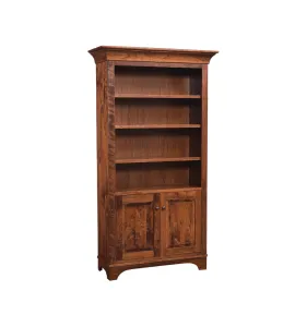 Finley Bookcase with Doors