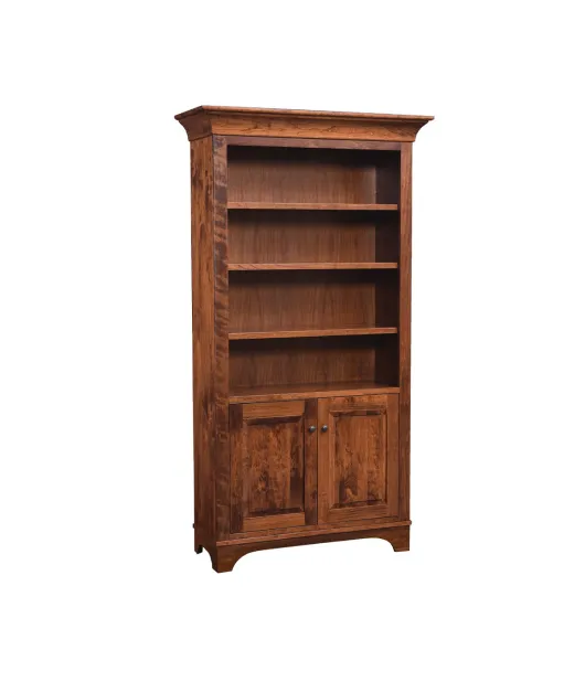 Finley Bookcase with Doors