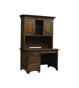 Finley Knee Hole Desk with Hutch