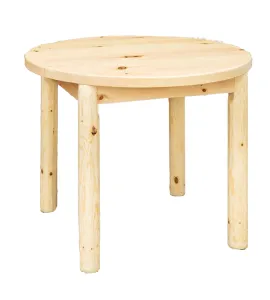 Fireside Rustic Econo Line Round Leg Table