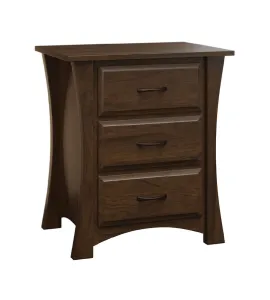 Cove 3 Drawer Night Stand
