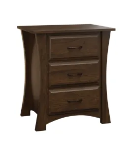 Cove 3 Drawer Night Stand