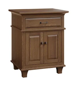 Rockwell 1 Drawer 2 Door Night Stand